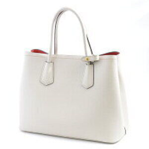 Prada Tote White Saffiano Leather Bag